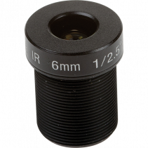 Lens M12 Megapixel 6.0 mm F1.6
