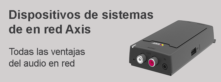 Dispositivos de sistemas de en red Axis