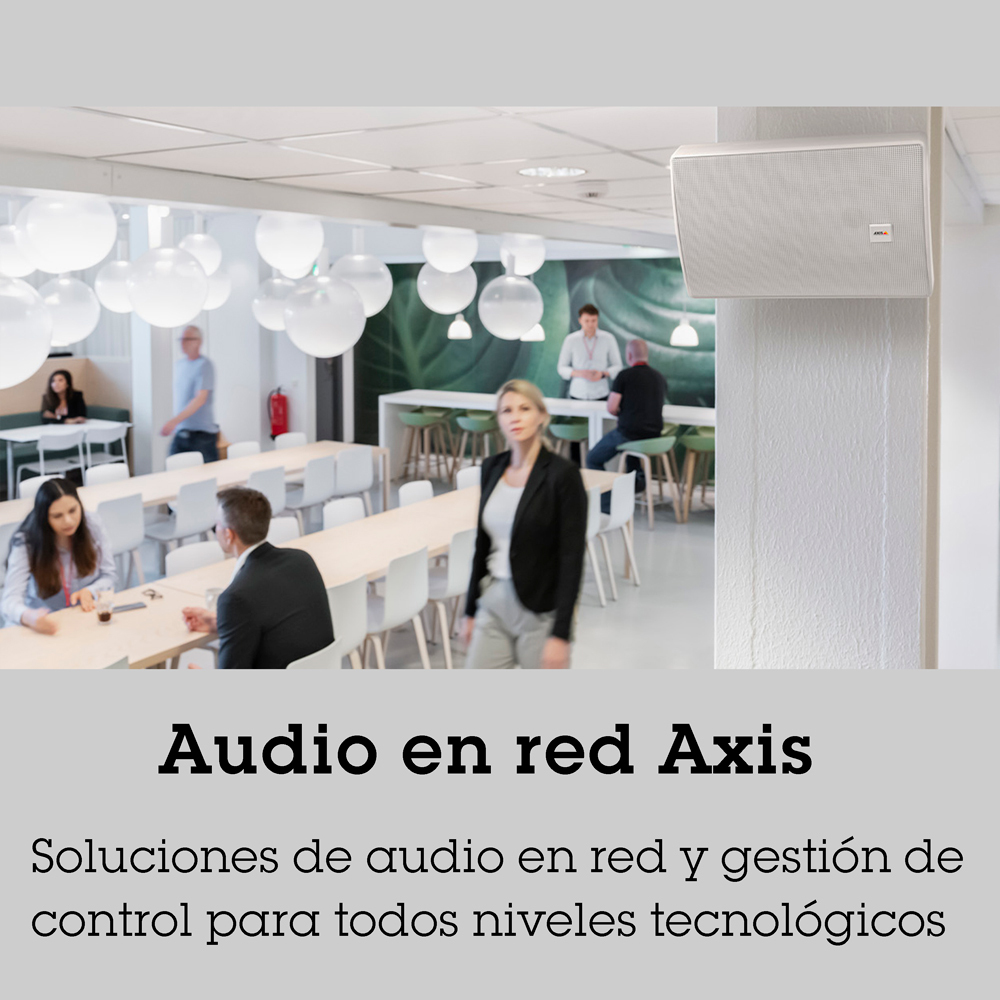 Audio en red Axis