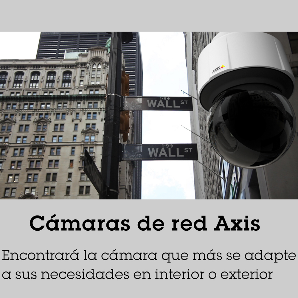 Cámaras de red Axis