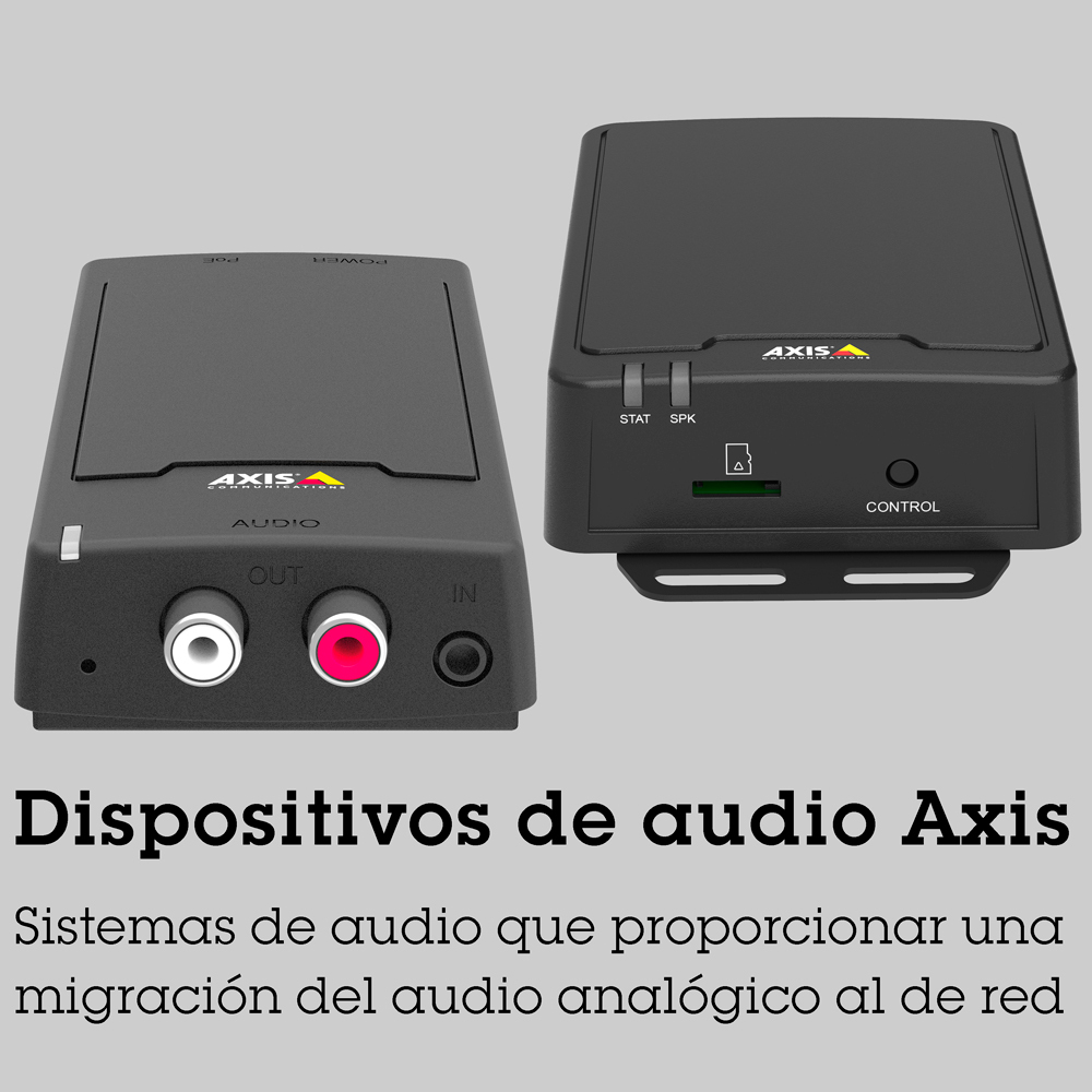 Dispositivos de audio Axis
