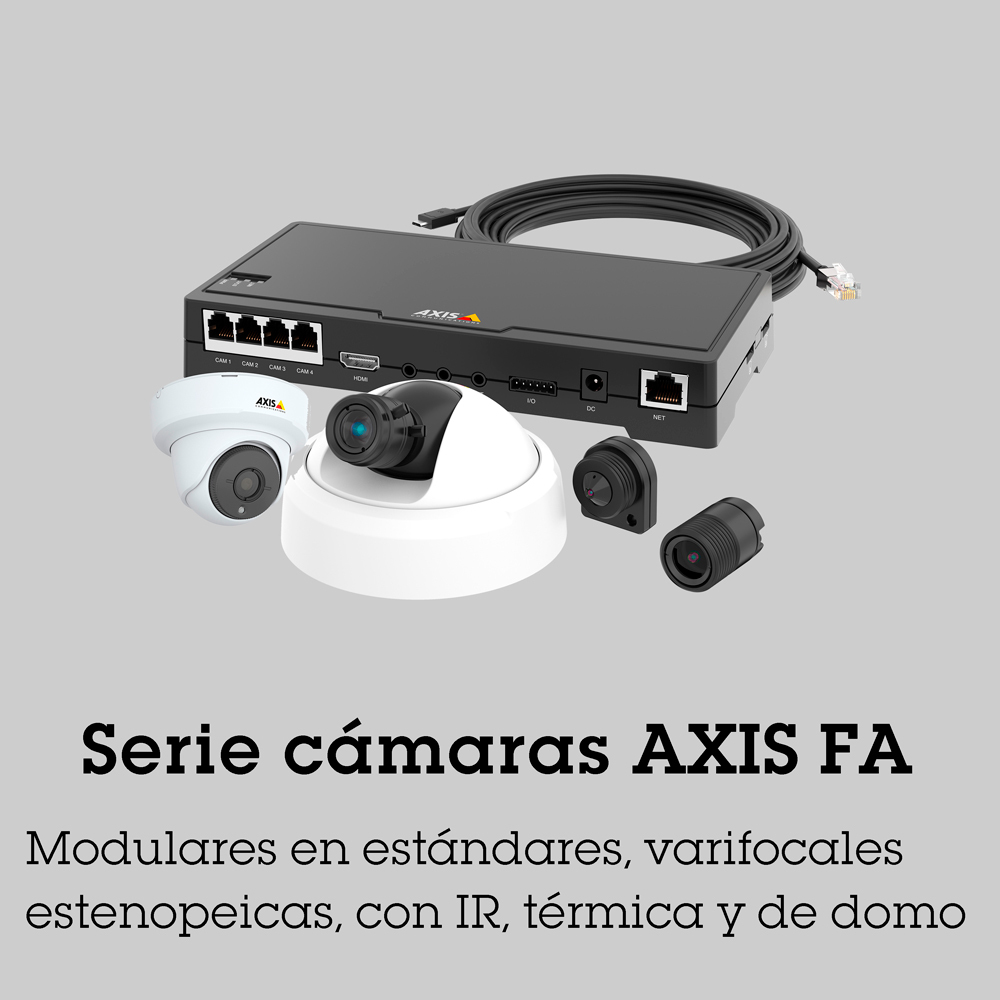 Serie de cámaras modulares AXIS FA