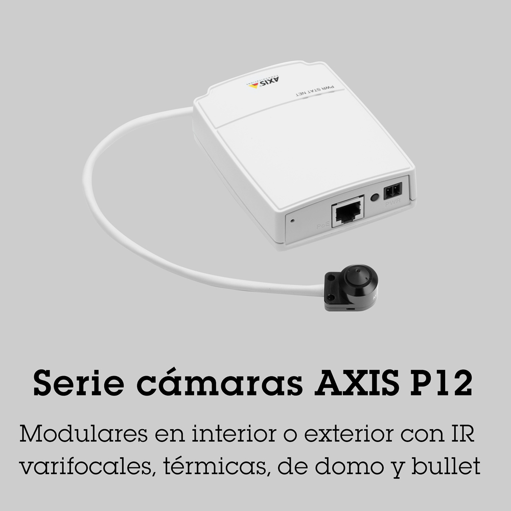 Serie de cámaras modulares AXIS P12