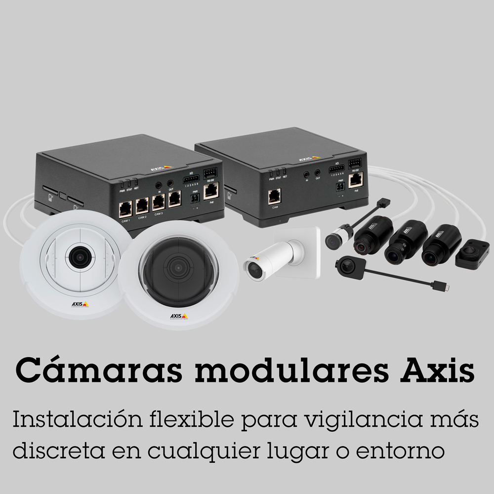 Serie cámaras modulares AXIS F