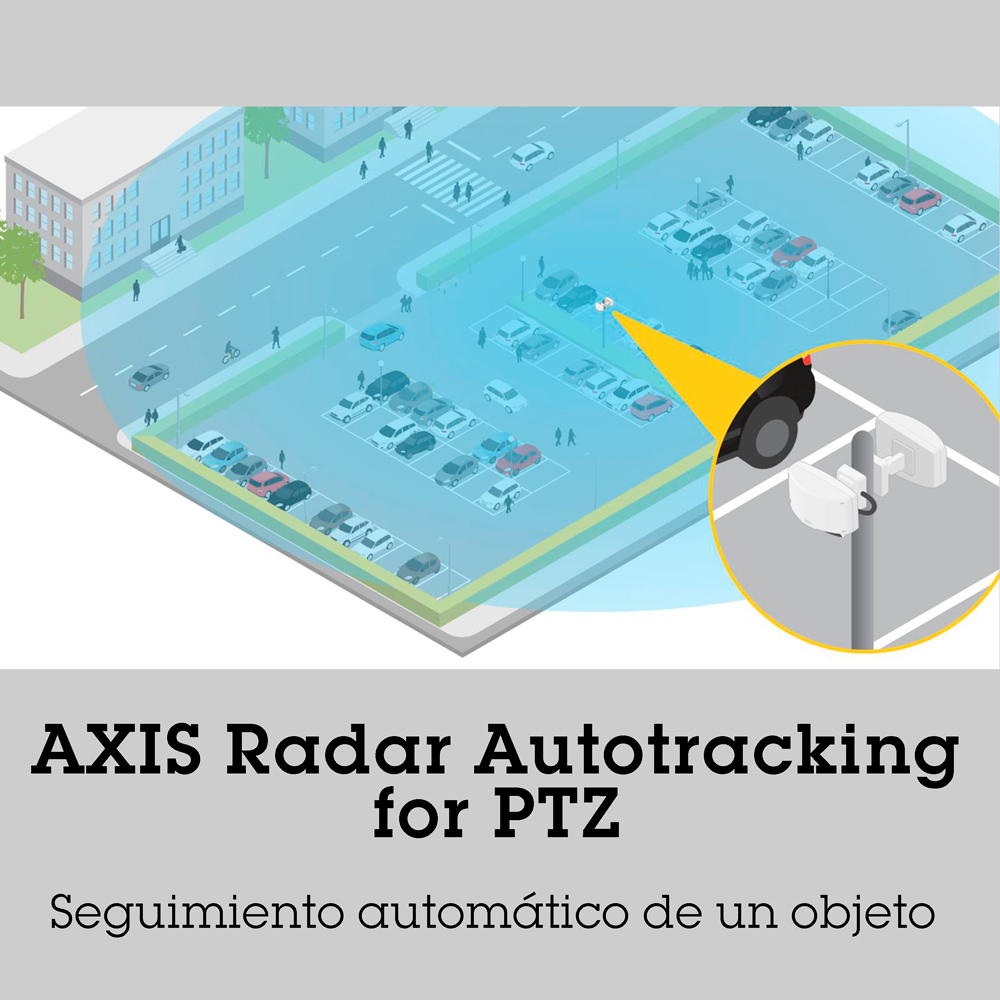 AXIS Radar Autotracking for PTZ
