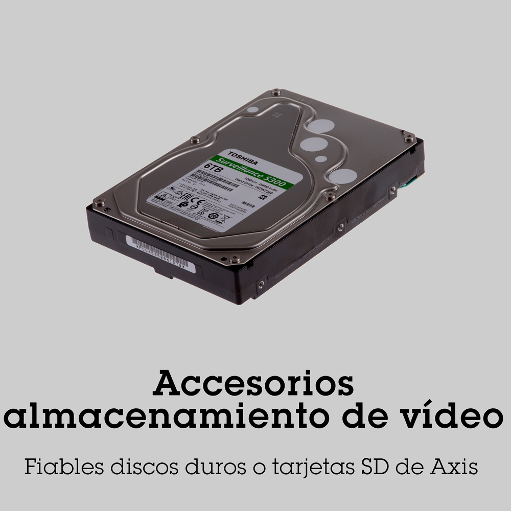 Accesorios de almacenamiento de vídeo Axis