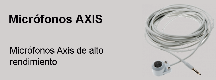Serie de micrófonos AXIS